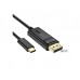 Адаптер Choetech USB-C DisplayPort (XCP-0012BK)