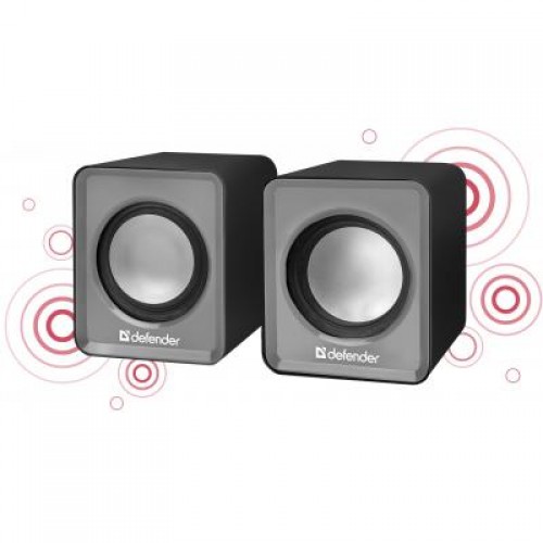Акустическая система Defender SPK 22 2х2,5W USB grey (65504)