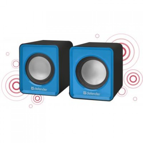 Акустическая система Defender SPK 22 2х2,5W USB blue (65501)