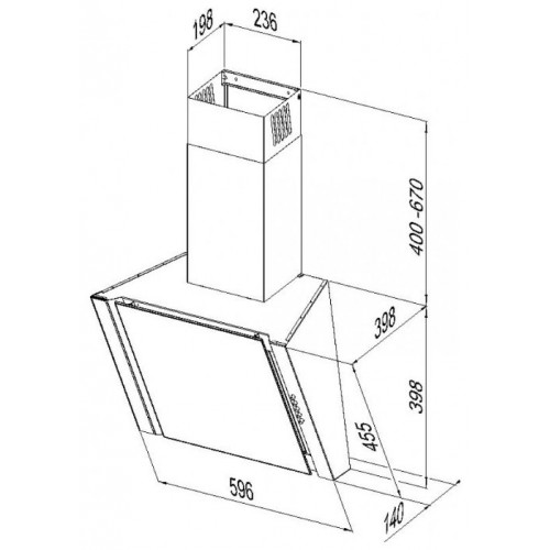 Вытяжка MPM 60-OE-21 BK