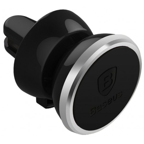 Автодержатель Baseus 360-degree Rotation Magnetic Car Air Vent Mount Holder Silver