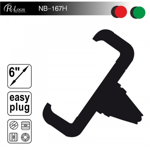 Автодержатель ProLogix NB-167H Black/Green