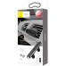 Автодержатель Baseus Double clip Vehicle Mount (Horizontal type) Black