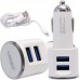 Автомобильное зарядное устройство LDNIO DL-C29 Car charger 2USB 3.4A + Lightning cable White
