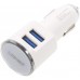 Автомобильное зарядное устройство LDNIO DL-C29 Car charger 2USB 3.4A + Lightning cable White