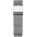Ремешок Metallic Strap Fleet Chain For Mi Band 2 Silver