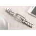 Ремешок Metal Strap With Frame For Xiaomi Mi Band 2 Silver