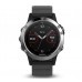 Смарт-часы Garmin fenix 5 Black Silver with Black Band Silver (010-01688-03)