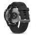 Смарт-часы Garmin fenix 5 Black Silver with Black Band Silver (010-01688-03)