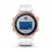 Смарт-часы Garmin Fenix 5S Plus Sapphire Rose Gold-tone with Carrara White Band (010-01987-07)