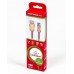 Кабель Cablexpert (CCPB-M-USB-08G) USB 2.0 A - microUSB B, премиум, 1м, золотистый