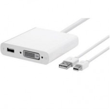 Кабель мультимедийный Apple Mini DisplayPort to Dual-Link DVI Adapter (MB571Z/A)
