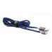 Кабель Cablexpert (CCPB-M-USB-07B) USB 2.0 A - microUSB B, премиум, 1м, синий