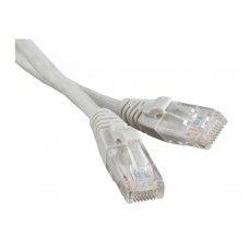Патч-корд литой, UTP, RJ45, Cat.5e, 1m, серый