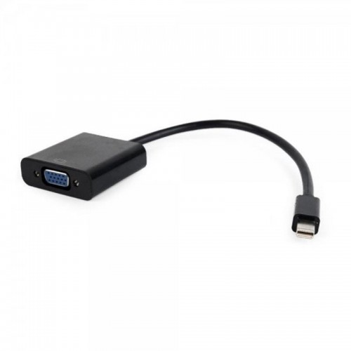 Адаптер Cablexpert (AB-mDPM-VGAF-02) MiniDisplayPort-VGA, 0.15м, черный