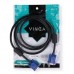 Кабель мультимедийный Vinga VGA M/F 1.8m (VGAMF02-1.8)