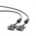 Кабель мультимедийный DVI to DVI 24+1pin, 1.8m Cablexpert (CC-DVI2-BK-6)
