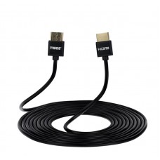 Кабель 2E Ultra Slim (2EW-1119-3m), HDMI - HDMI v.2.0, 3 м, черный