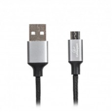 Кабель Cablexpert (CCPB-M-USB-09BK) USB 2.0 A - microB, премиум, 1м, черный
