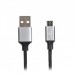 Кабель Cablexpert (CCPB-M-USB-09BK) USB 2.0 A - microB, премиум, 1м, черный