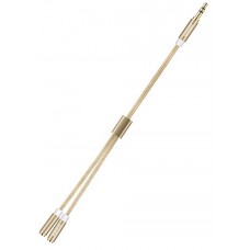 Кабель Baseus AUX Audio 26 cm (Gold)