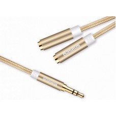 Кабель Baseus AUX Audio 2 M (Gold)