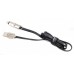 Кабель Cablexpert (CCPB-ML-USB-05BK) USB 2.0 BM - Lightning + microUSB, премиум, плоский, 1м, черный
