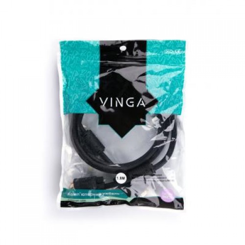 Кабель мультимедийный Vinga VGA 1.8m (VGA01-1.8)