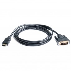 Кабель мультимедийный HDMI to DVI 1.8m REAL-EL (EL123500013)