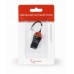 Кардридер Gembird (FD2-MSD-2) Black/Red USB-MicroSD