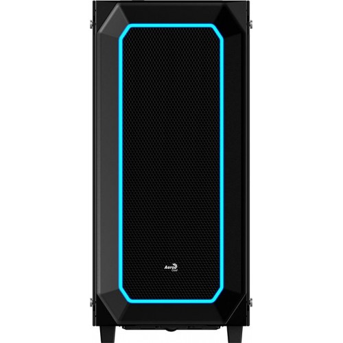 Корпус AEROCOOL P7-C0 Pro Window Glass RGB Black без БП