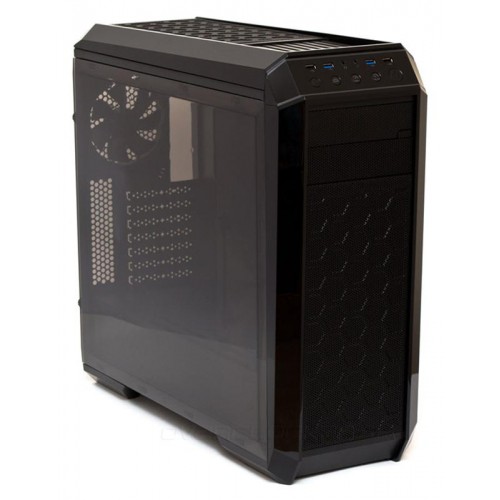 Корпус Chieftec Gaming GP-01B-OP, Без БП, прозрачная боковая стенка, 2xUSB3.0, Black