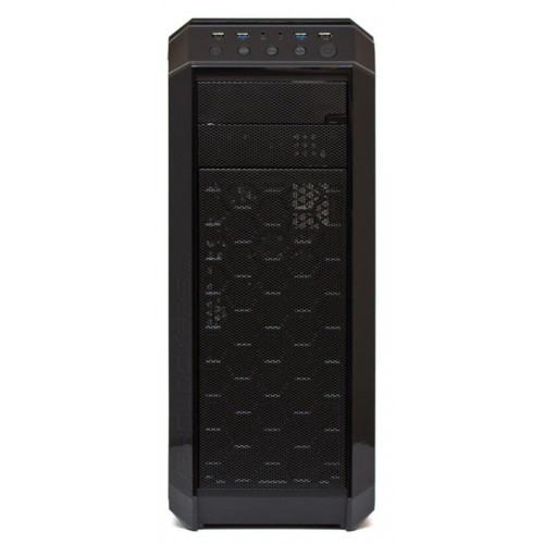 Корпус Chieftec Gaming GP-01B-OP, Без БП, прозрачная боковая стенка, 2xUSB3.0, Black