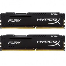 Модуль DDR4 32GB (2x16GB) 2400 MHz HyperX FURY Black Kingston (HX424C15FBK2/32)