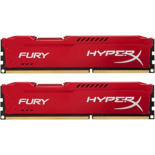 Модуль DDR3 2x8GB/1600 Kingston HyperX Fury Red (HX316C10FRK2/16)