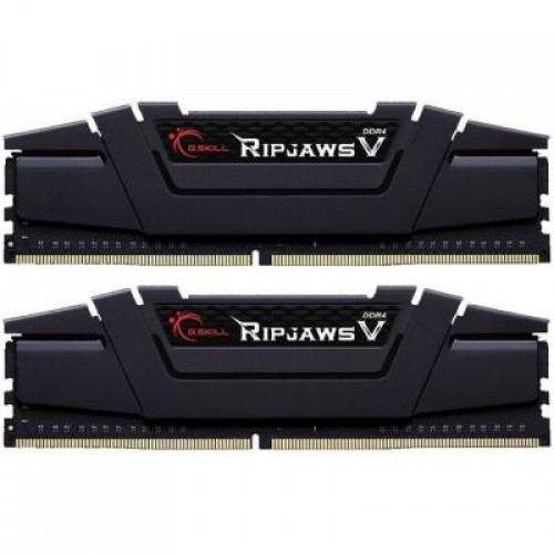 Модуль DDR4 16GB (2x8GB) 2800 MHz RipjawsV Gray G.Skill (F4-2800C16D-16GVG)