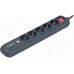 Сетевой фильтр EnerGenie 5 розеток 2xUSB 1.5 м (Black) (SPG5-U2-5)