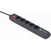 Сетевой фильтр EnerGenie 5 розеток 2xUSB 1.5 м (Black) (SPG5-U2-5)