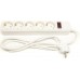 Сетевой фильтр PowerPlant JY-1056/1.8 5 розеток 1.8 м (White) (PPSA10M18S5)