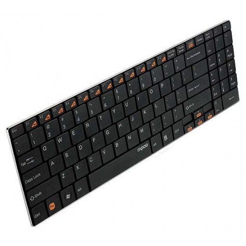 Клавиатура RAPOO Wireless Ultra-slim Keyboard E9070 (Black)