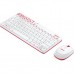 Комплект Logitech Wireless Combo MK240 Ru White (920-008212)
