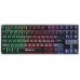 Клавиатура REAL-EL 8710 Gaming TKL Backlit, black
