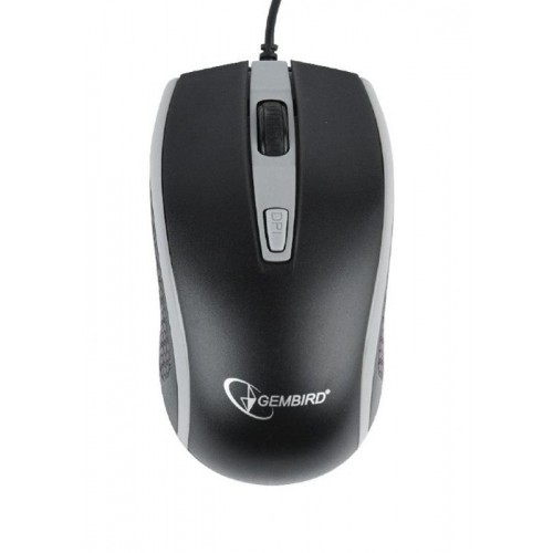 Мышь Gembird MUS-104-GR Black/Grey USB