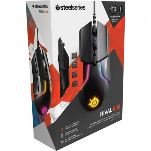 Мышь SteelSeries Rival 600 Black (62446) USB