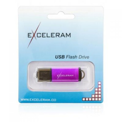 Флешка eXceleram 64GB A3 Series Purple USB 2.0 (EXA3U2PU64)