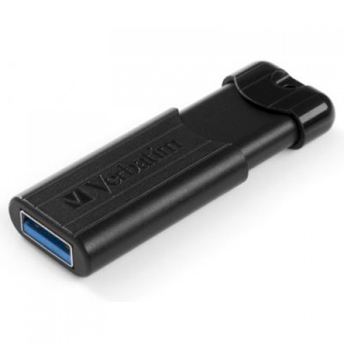 Флешка Verbatim 128GB PinStripe Black USB 3.0 (49319)