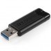 Флешка Verbatim 128GB PinStripe Black USB 3.0 (49319)