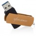 Флешка eXceleram 16GB P2 Series Brown/Black USB 3.1 Gen 1 (EXP2U3BRB16)
