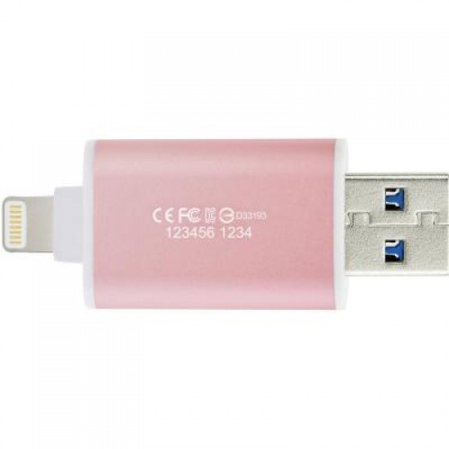 Флешка Transcend 64GB JetDrive Go 300 Rose Gold USB 3.1/Lightning (TS64GJDG300R)