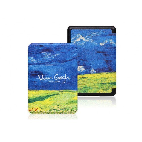 Обложка для Amazon Kindle 6 2016 print Green wheat field